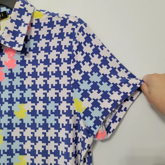 Simplicite Jamie Sadock Womens Activewear Polo Shirt Sz L Golf Tennis Pickleball - Picture 4 of 9